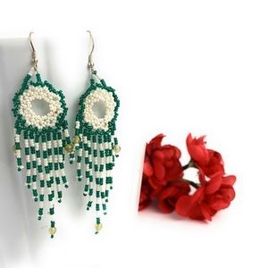 Glass Beads Earrings